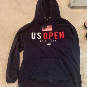 authentic US open NYC 2015 black sweatshirt